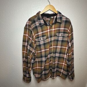 Orvis Classic Collection Men’s XXL Heavyweight Plaid Flannel Shirt Jacket